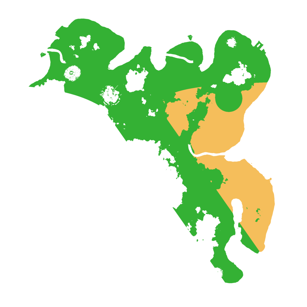 Biome Rust Map: Procedural Map, Size: 3000, Seed: 1781983836