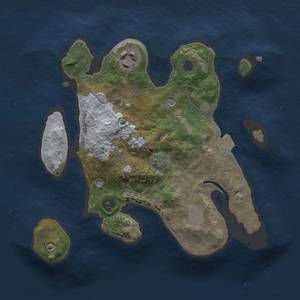 Thumbnail Rust Map: Procedural Map, Size: 2310, Seed: 2, 6 Monuments