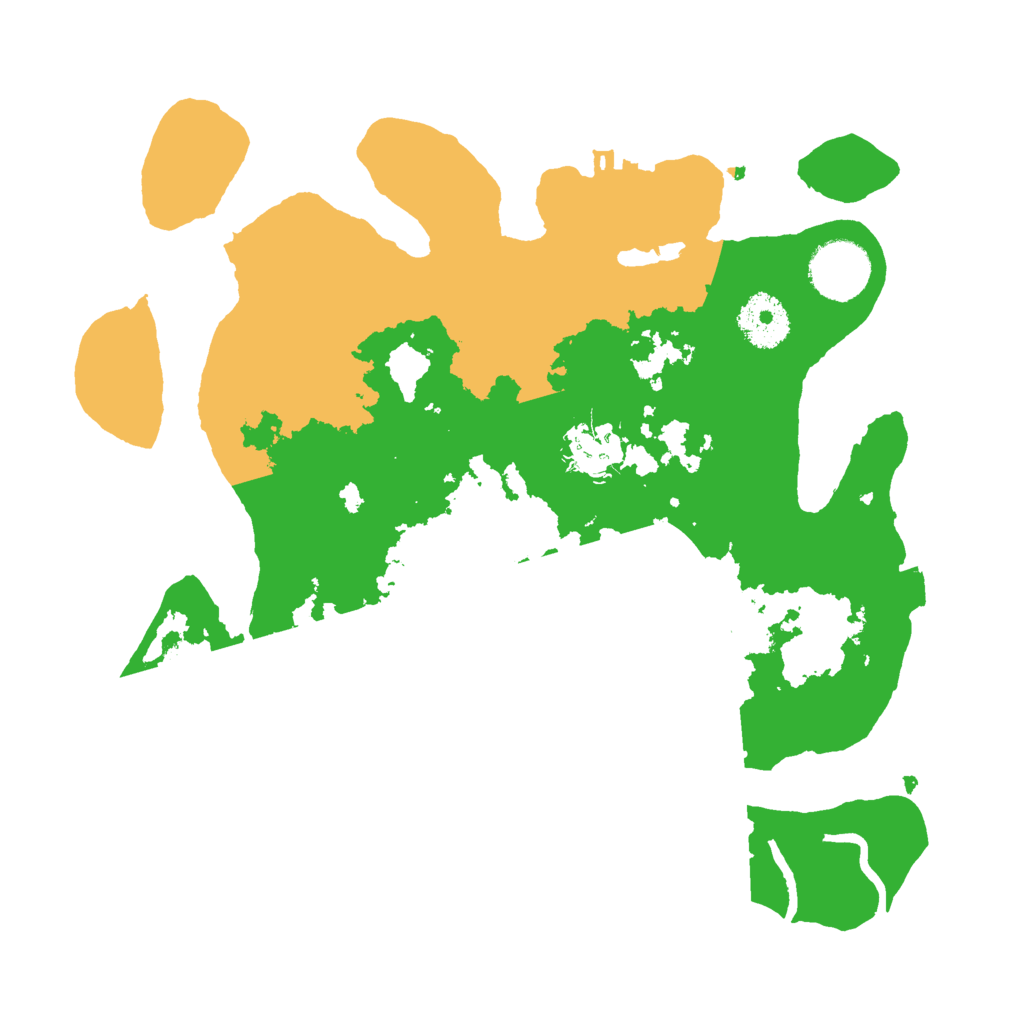 Biome Rust Map: Procedural Map, Size: 3000, Seed: 30934