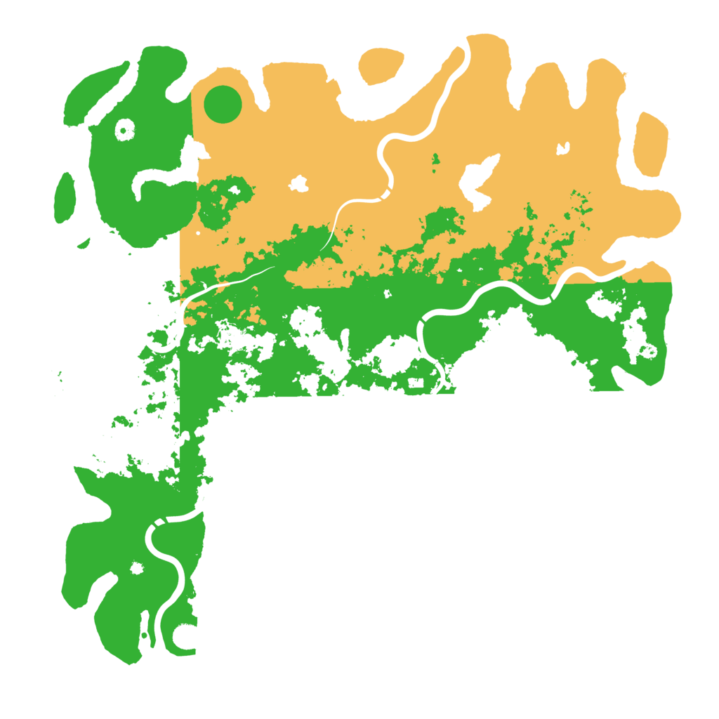Biome Rust Map: Procedural Map, Size: 5000, Seed: 1129389573