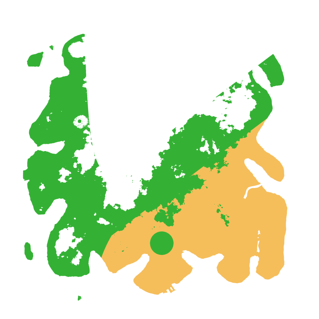 Biome Rust Map: Procedural Map, Size: 3600, Seed: 6052024