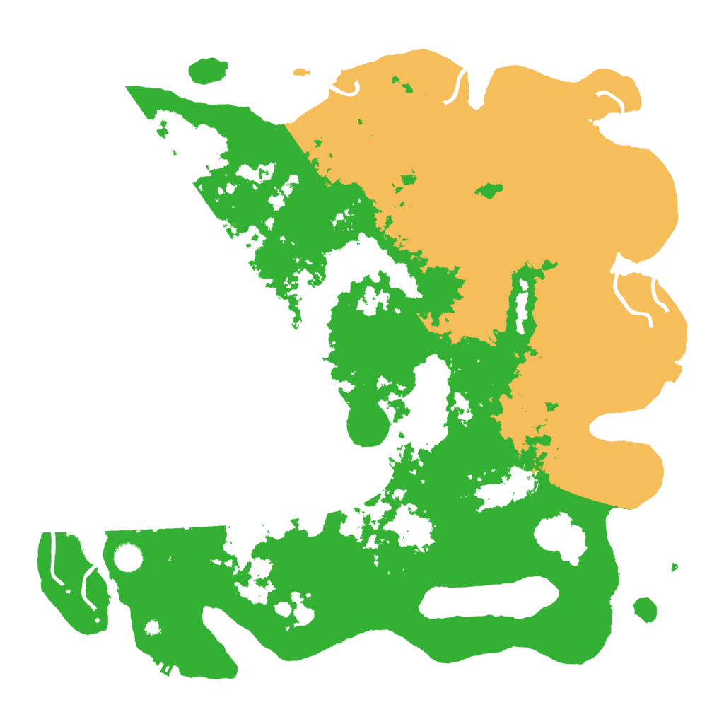 Biome Rust Map: Procedural Map, Size: 4500, Seed: 2389