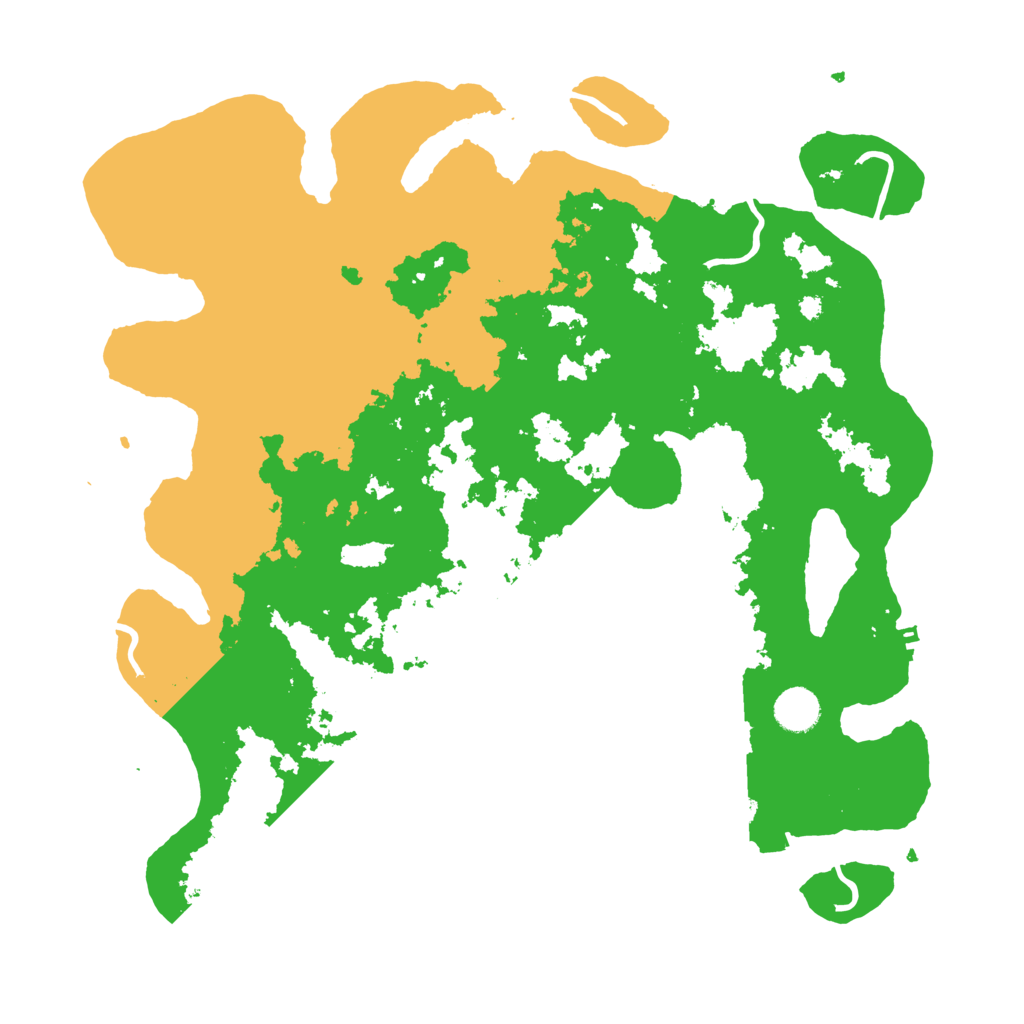 Biome Rust Map: Procedural Map, Size: 4000, Seed: 28979125