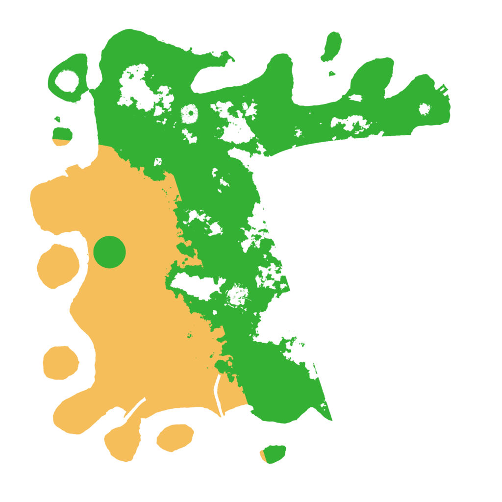 Biome Rust Map: Procedural Map, Size: 4100, Seed: 86642977