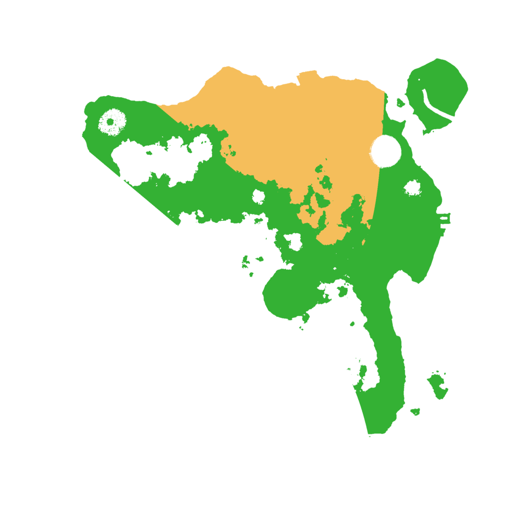 Biome Rust Map: Procedural Map, Size: 3000, Seed: 69763