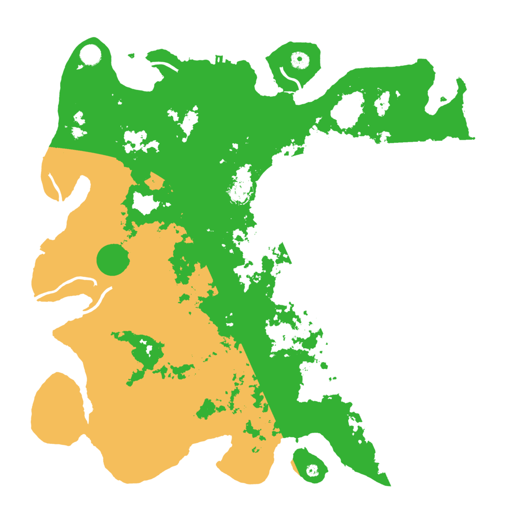 Biome Rust Map: Procedural Map, Size: 4400, Seed: 74901724