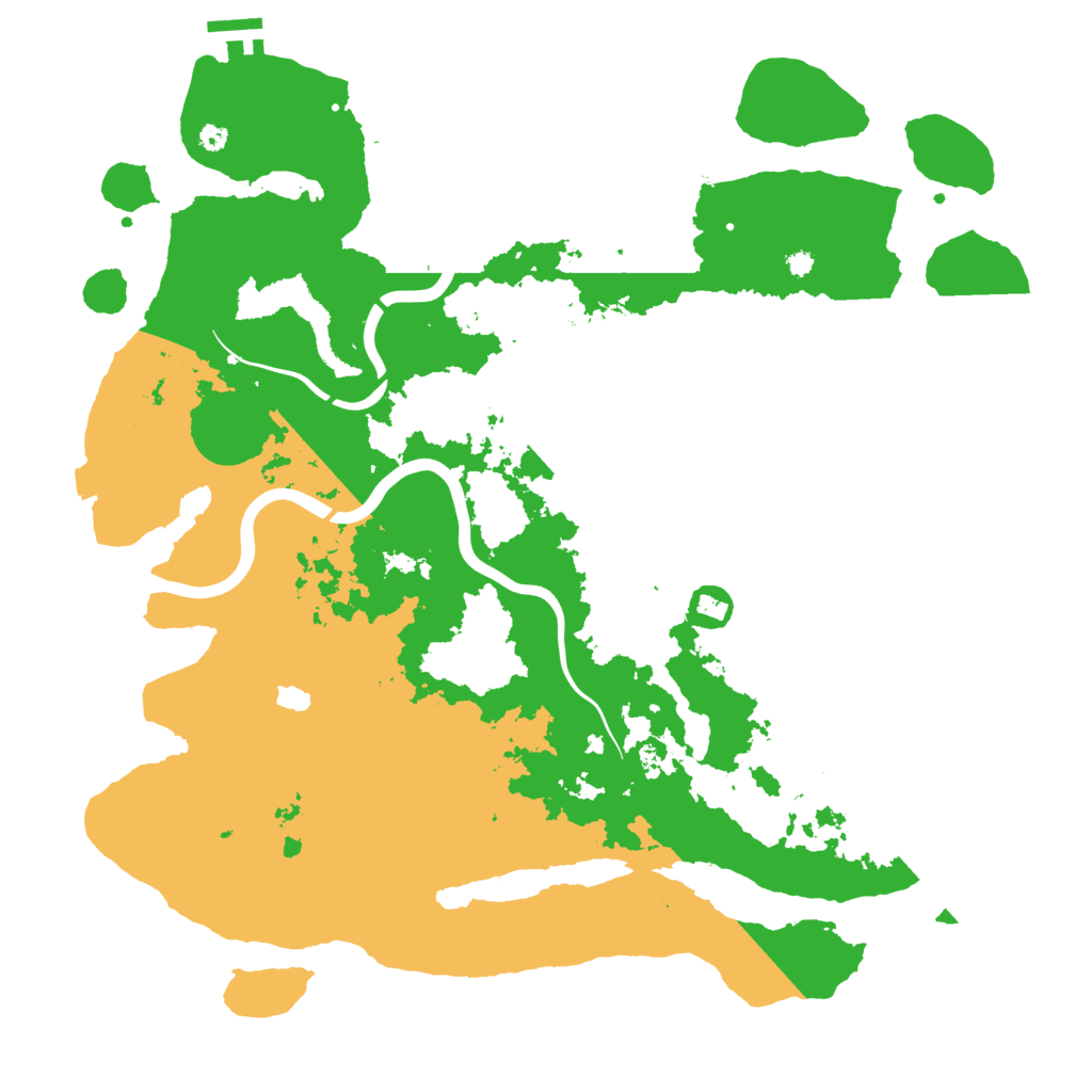 Biome Rust Map: Procedural Map, Size: 4000, Seed: 83171379