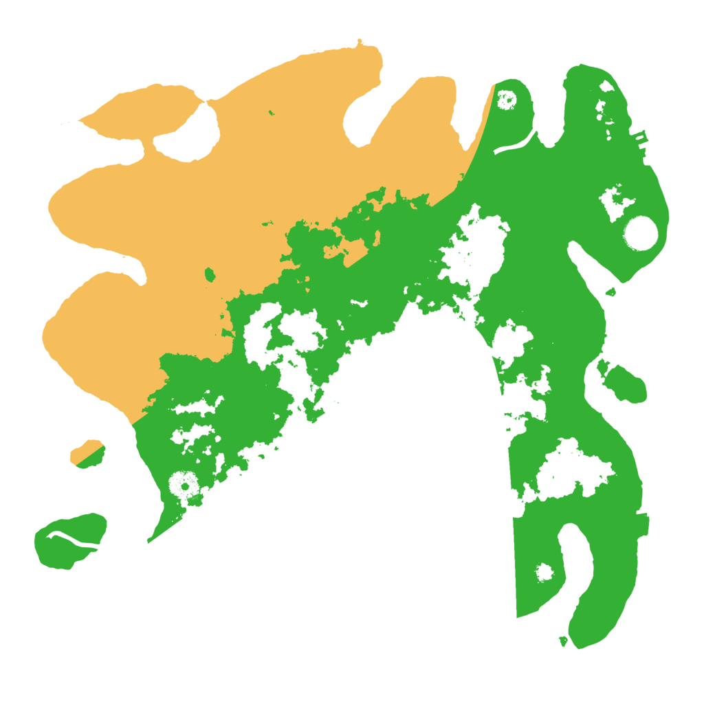 Biome Rust Map: Procedural Map, Size: 3650, Seed: 92060395