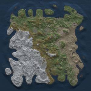 Thumbnail Rust Map: Procedural Map, Size: 4250, Seed: 94113774, 19 Monuments