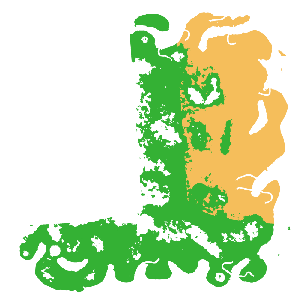 Biome Rust Map: Procedural Map, Size: 5000, Seed: 10134789