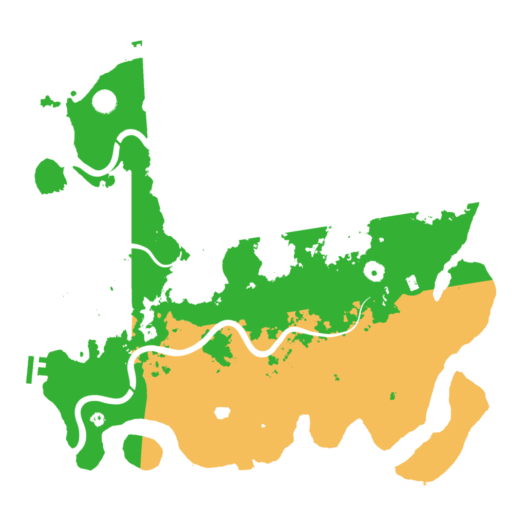 Biome Rust Map: Procedural Map, Size: 3850, Seed: 93107380