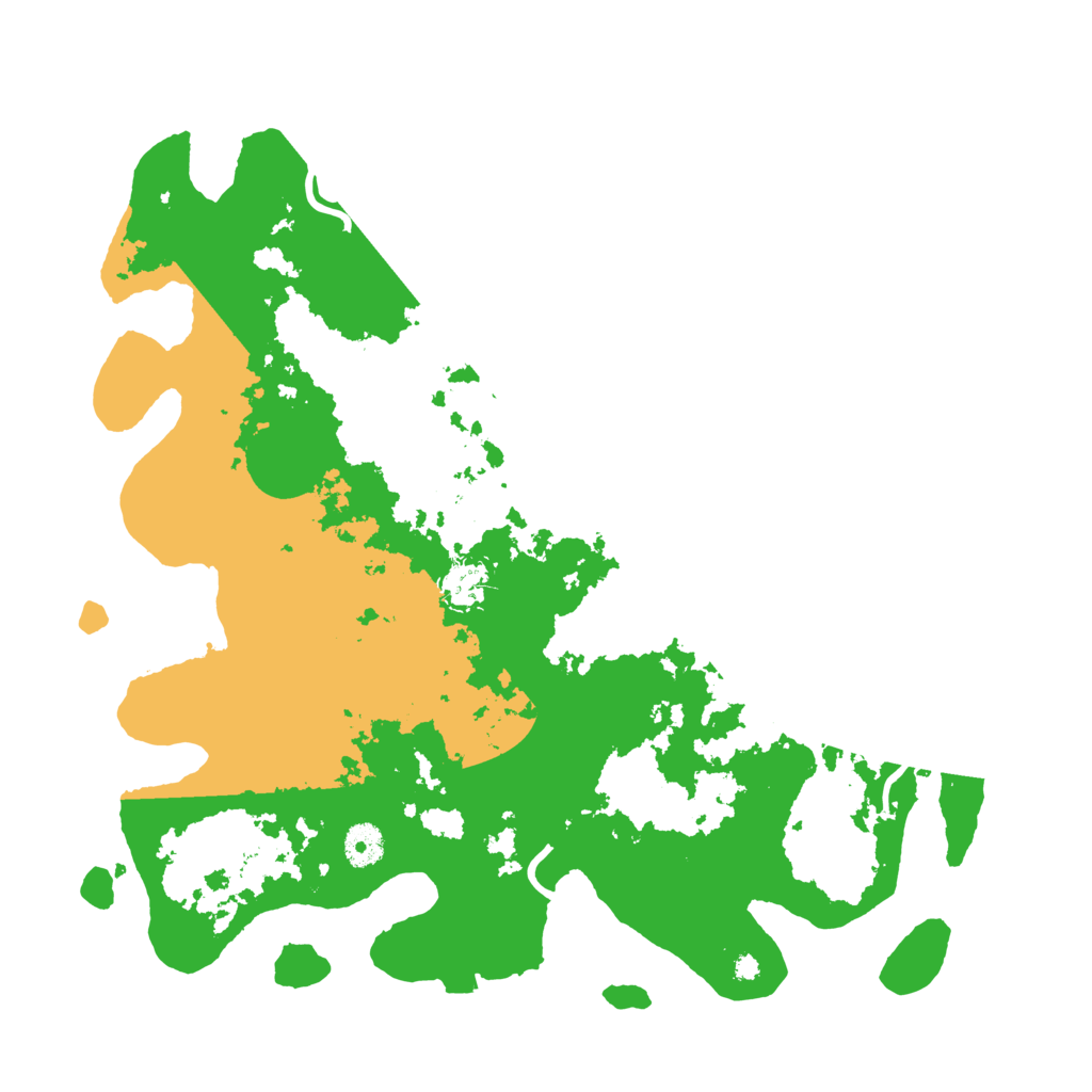 Biome Rust Map: Procedural Map, Size: 3950, Seed: 91817591