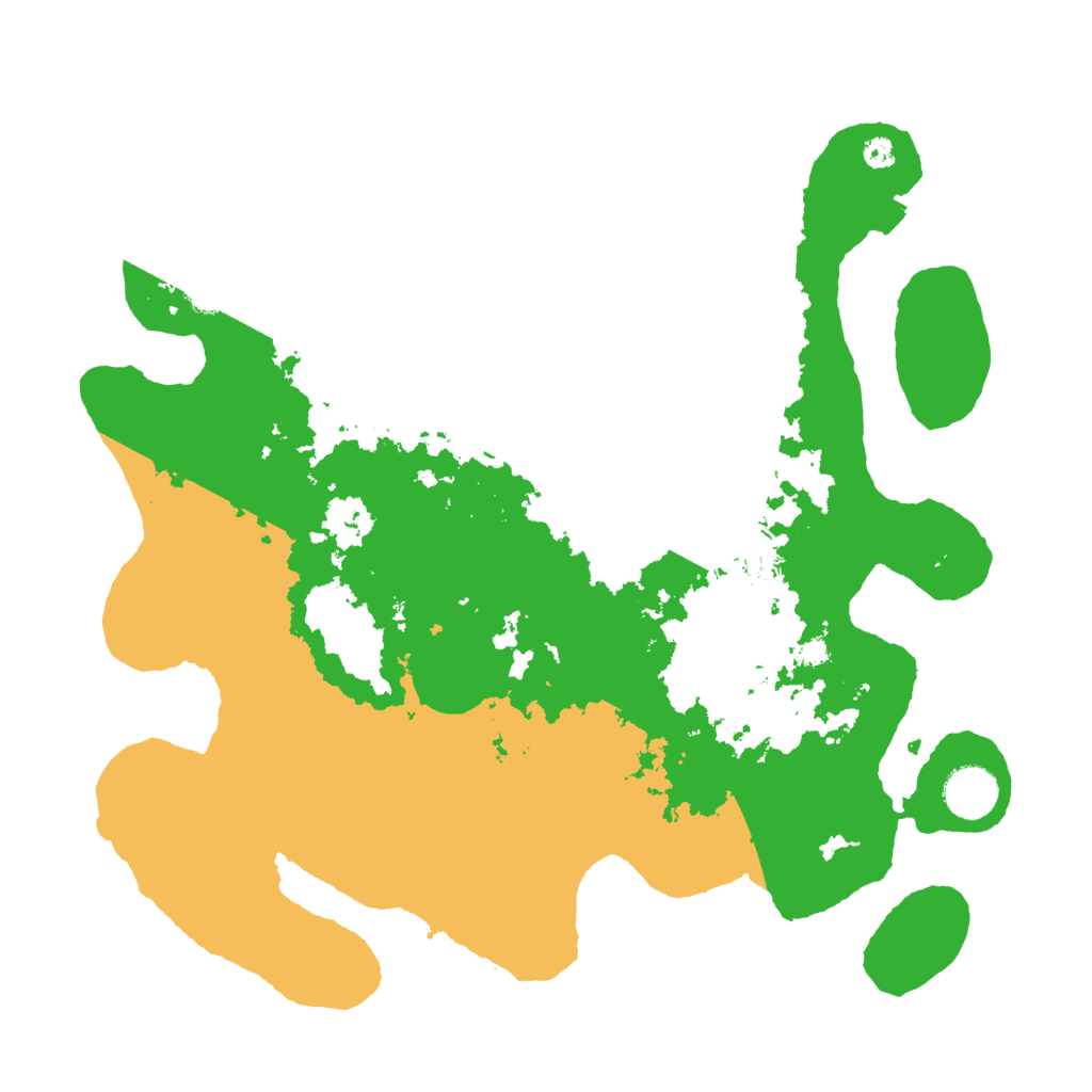 Biome Rust Map: Procedural Map, Size: 3600, Seed: 21759335