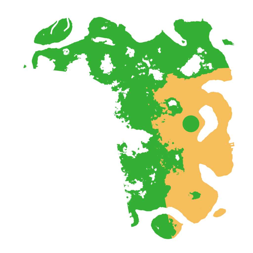 Biome Rust Map: Procedural Map, Size: 4000, Seed: 535861429