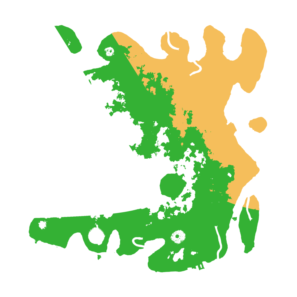 Biome Rust Map: Procedural Map, Size: 3300, Seed: 1368100244