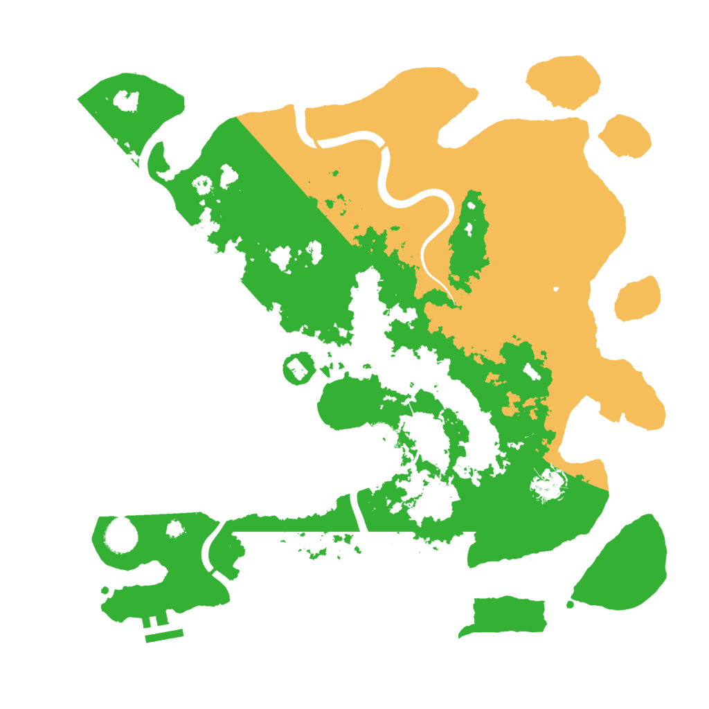 Biome Rust Map: Procedural Map, Size: 3750, Seed: 33309437