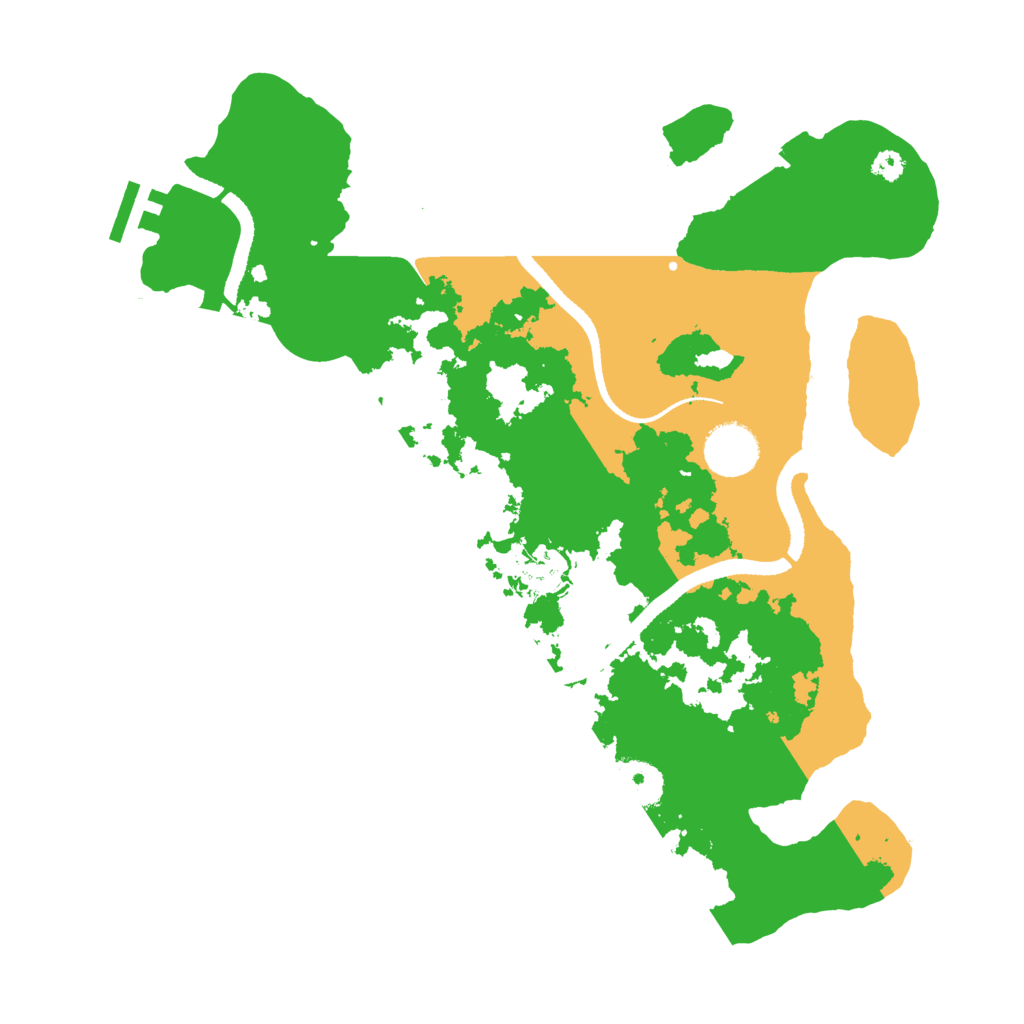 Biome Rust Map: Procedural Map, Size: 3350, Seed: 2379370