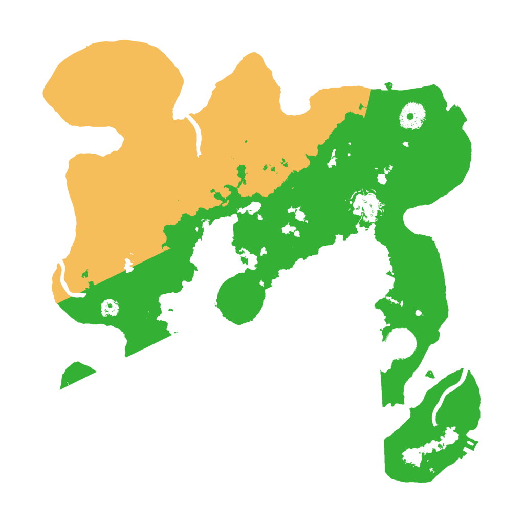 Biome Rust Map: Procedural Map, Size: 3000, Seed: 1194312217