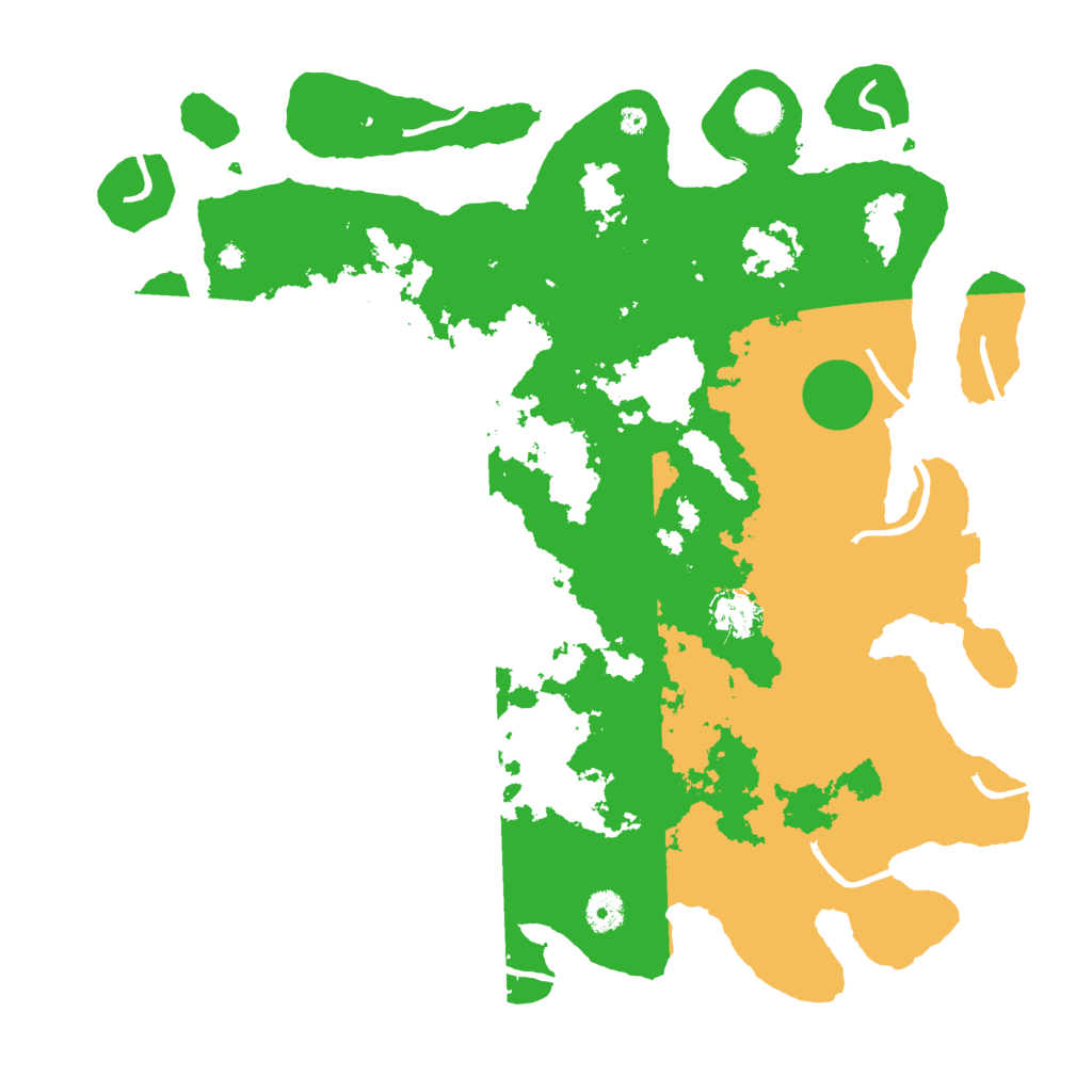 Biome Rust Map: Procedural Map, Size: 4100, Seed: 51116649
