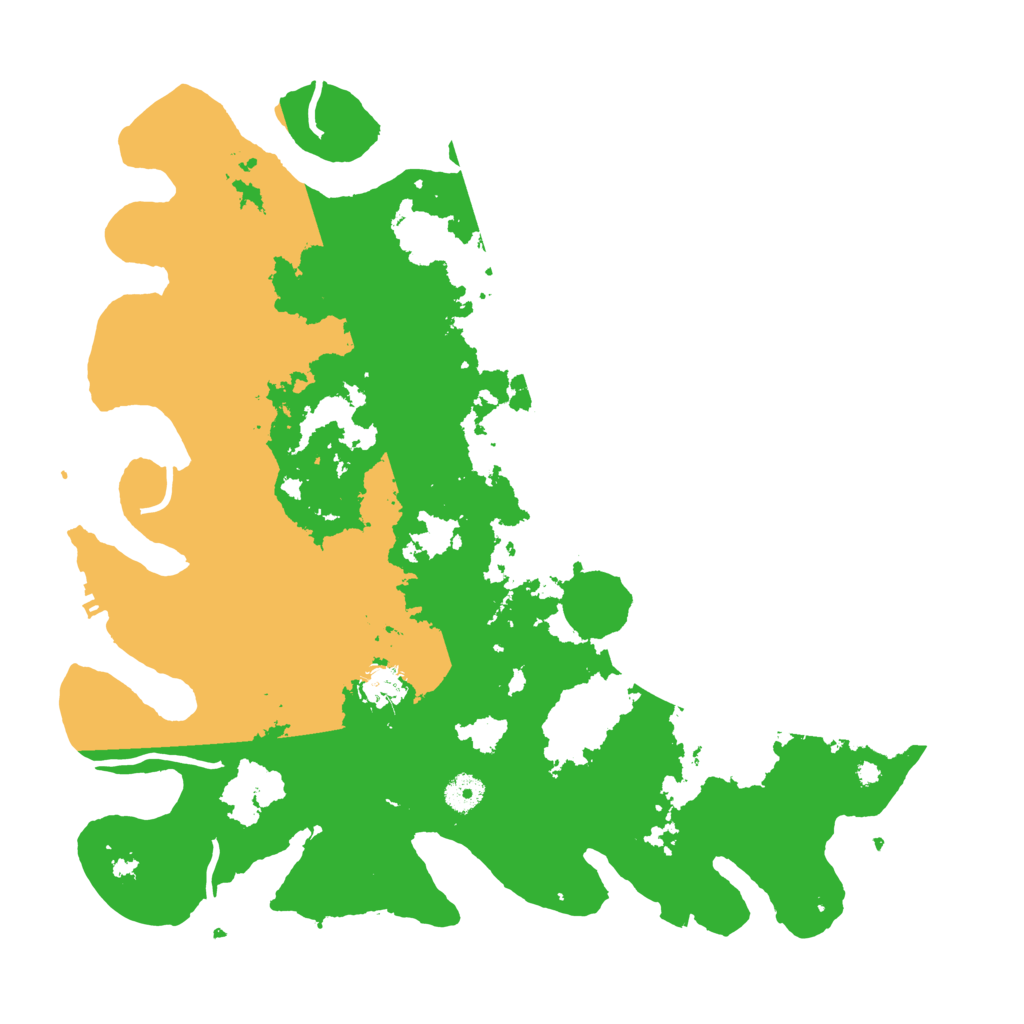 Biome Rust Map: Procedural Map, Size: 4100, Seed: 7442303