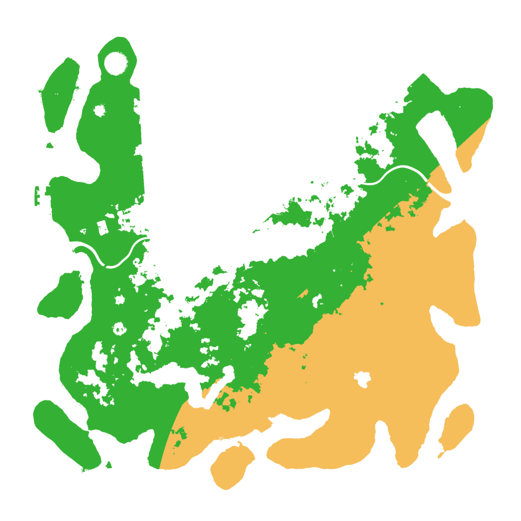 Biome Rust Map: Procedural Map, Size: 4000, Seed: 1552590860