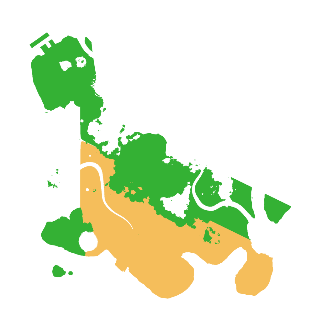 Biome Rust Map: Procedural Map, Size: 3000, Seed: 6901325