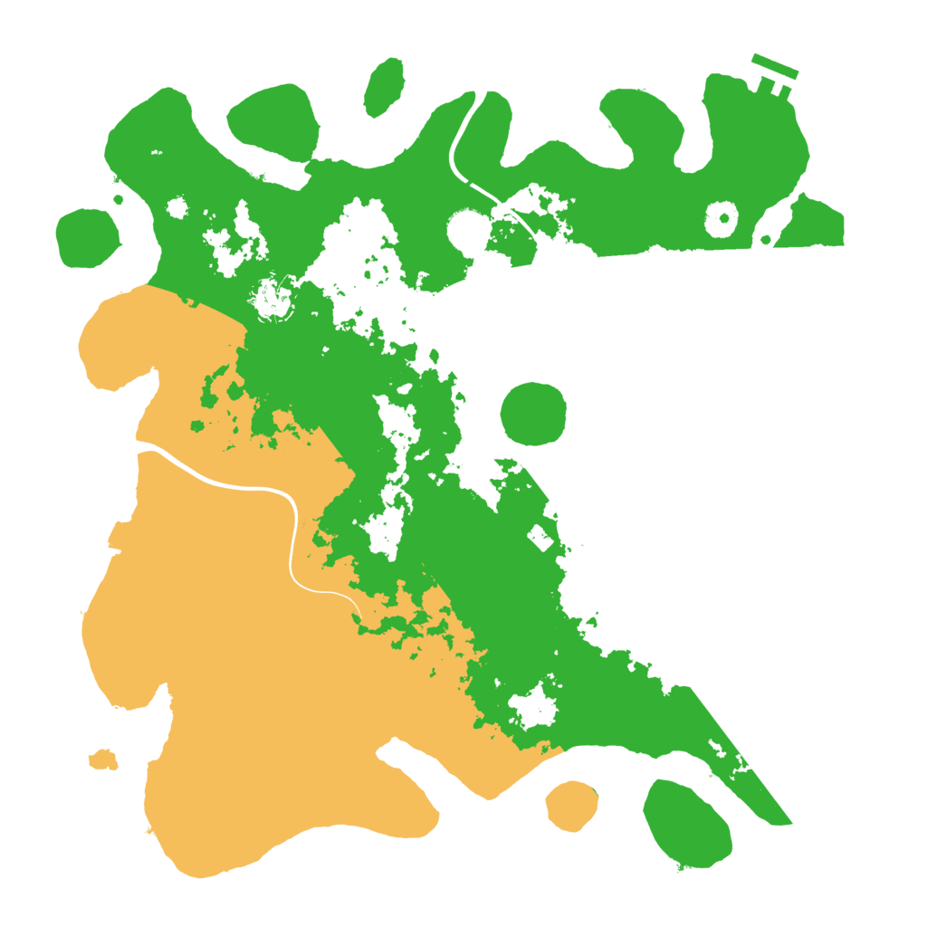 Biome Rust Map: Procedural Map, Size: 3900, Seed: 13061547