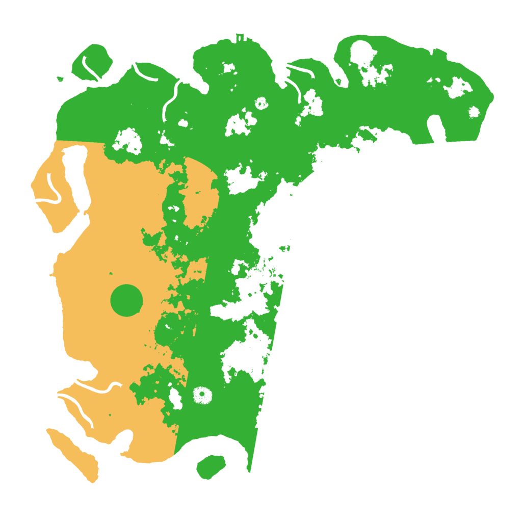 Biome Rust Map: Procedural Map, Size: 4250, Seed: 854726411