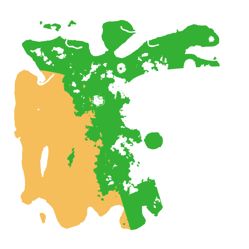 Biome Rust Map: Procedural Map, Size: 3900, Seed: 47564074
