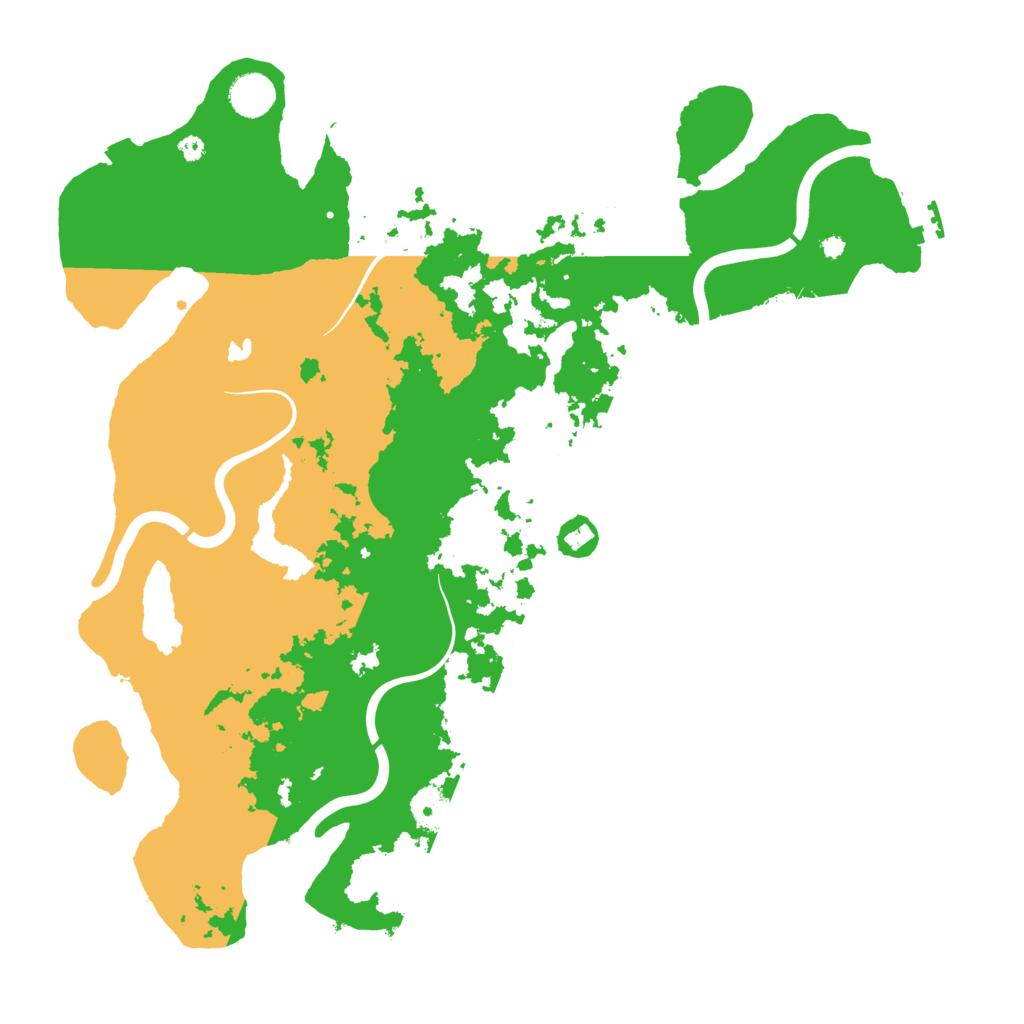 Biome Rust Map: Procedural Map, Size: 4100, Seed: 415