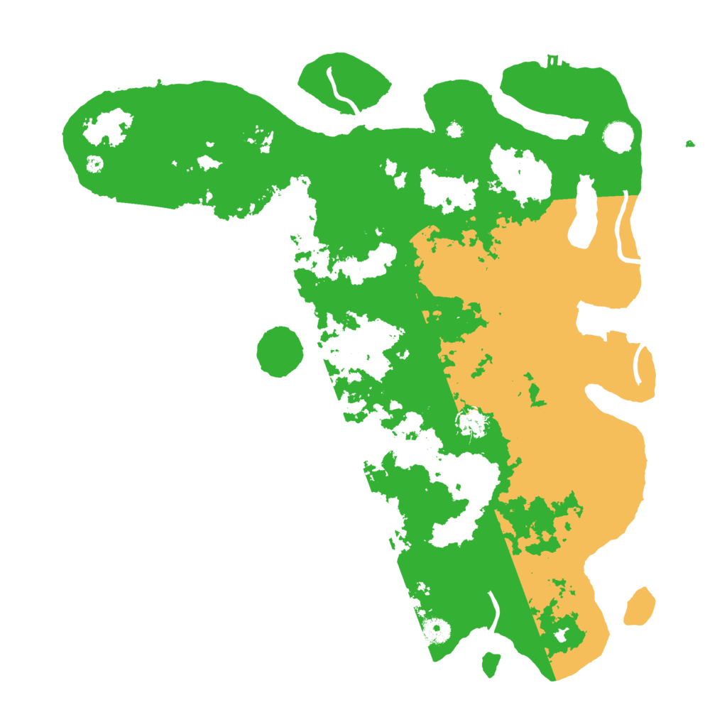 Biome Rust Map: Procedural Map, Size: 4250, Seed: 4144871