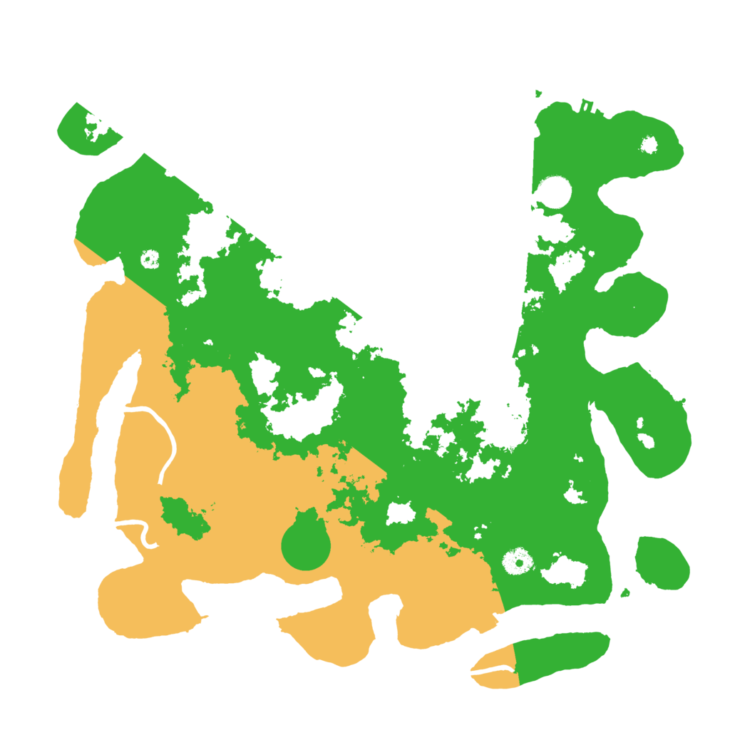 Biome Rust Map: Procedural Map, Size: 3900, Seed: 79137344
