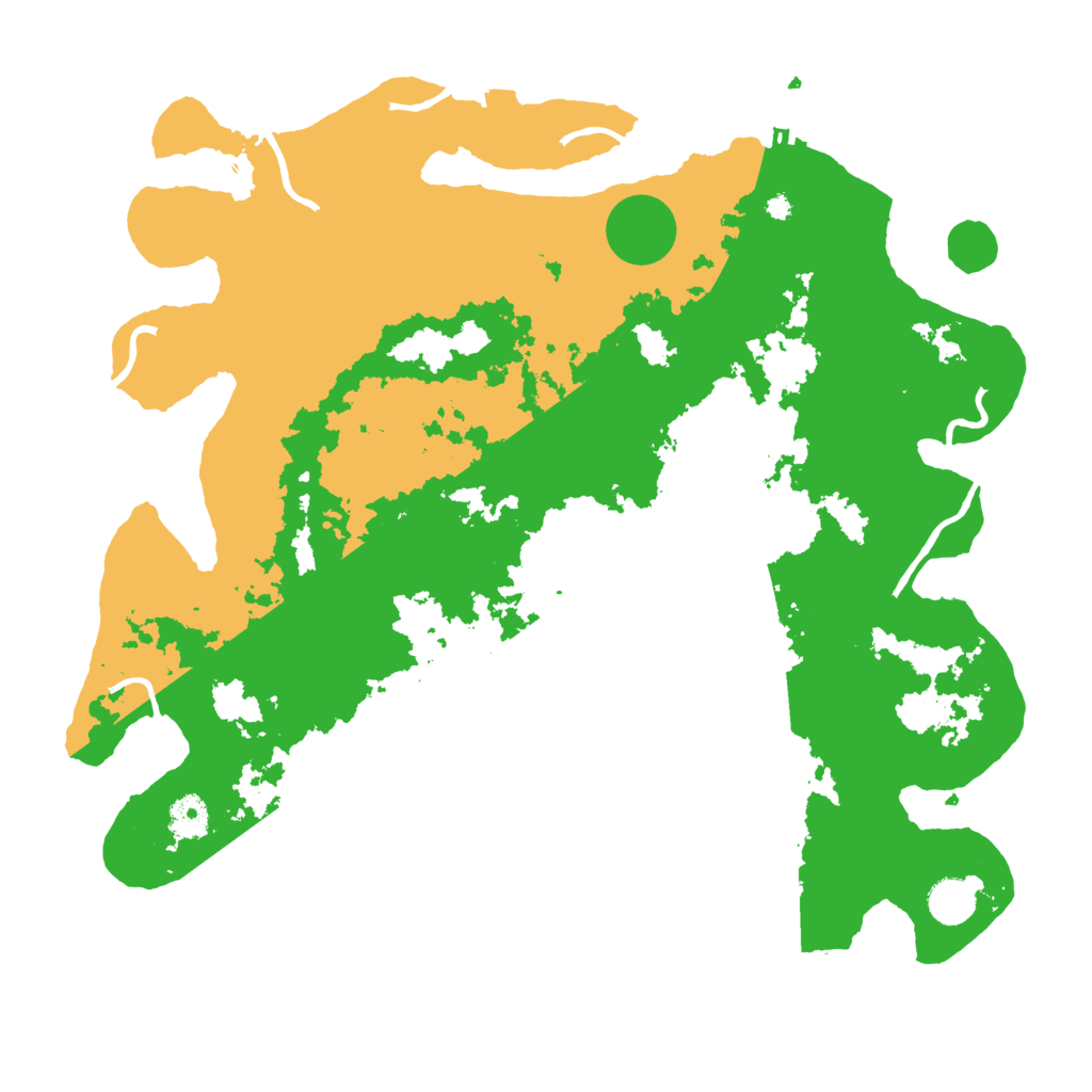 Biome Rust Map: Procedural Map, Size: 4100, Seed: 72263616