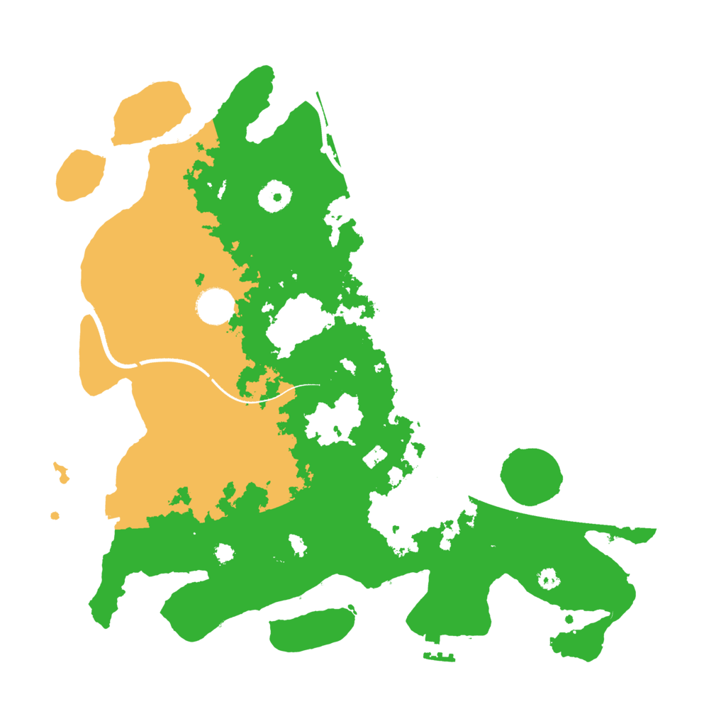 Biome Rust Map: Procedural Map, Size: 3450, Seed: 68475291