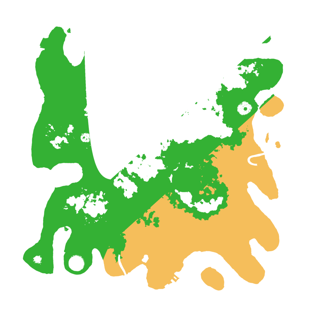 Biome Rust Map: Procedural Map, Size: 3550, Seed: 85638894