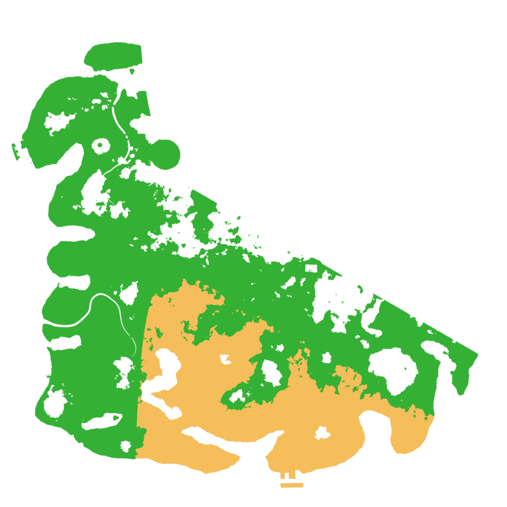 Biome Rust Map: Procedural Map, Size: 4500, Seed: 1526833466