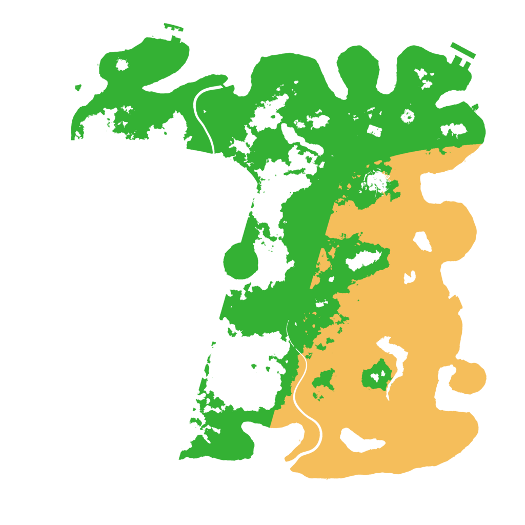 Biome Rust Map: Procedural Map, Size: 4000, Seed: 459156