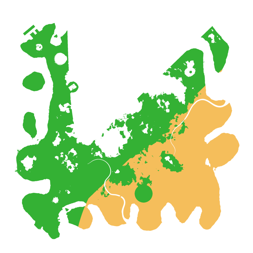 Biome Rust Map: Procedural Map, Size: 3750, Seed: 19498403