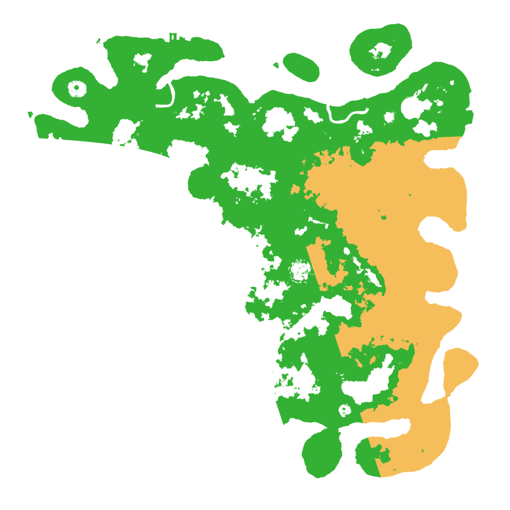 Biome Rust Map: Procedural Map, Size: 4300, Seed: 56185858