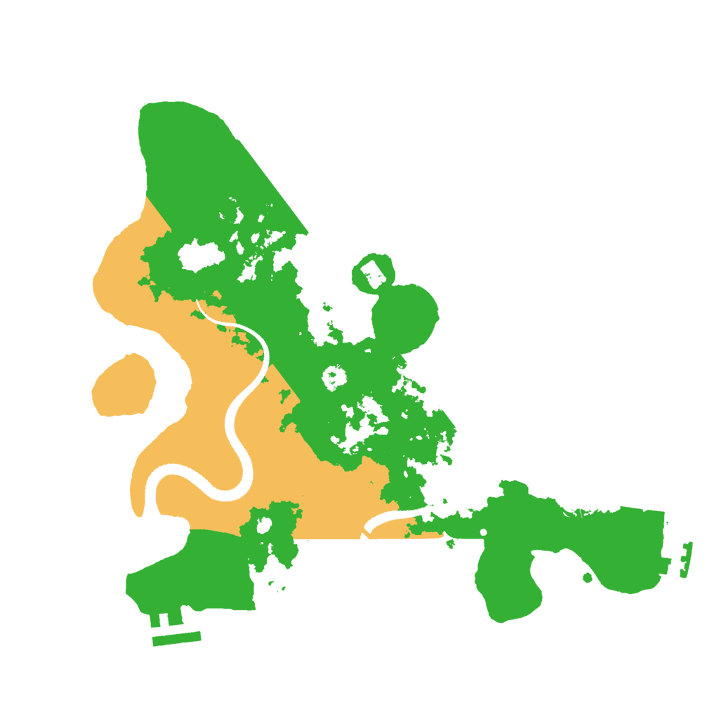 Biome Rust Map: Procedural Map, Size: 3000, Seed: 646263315