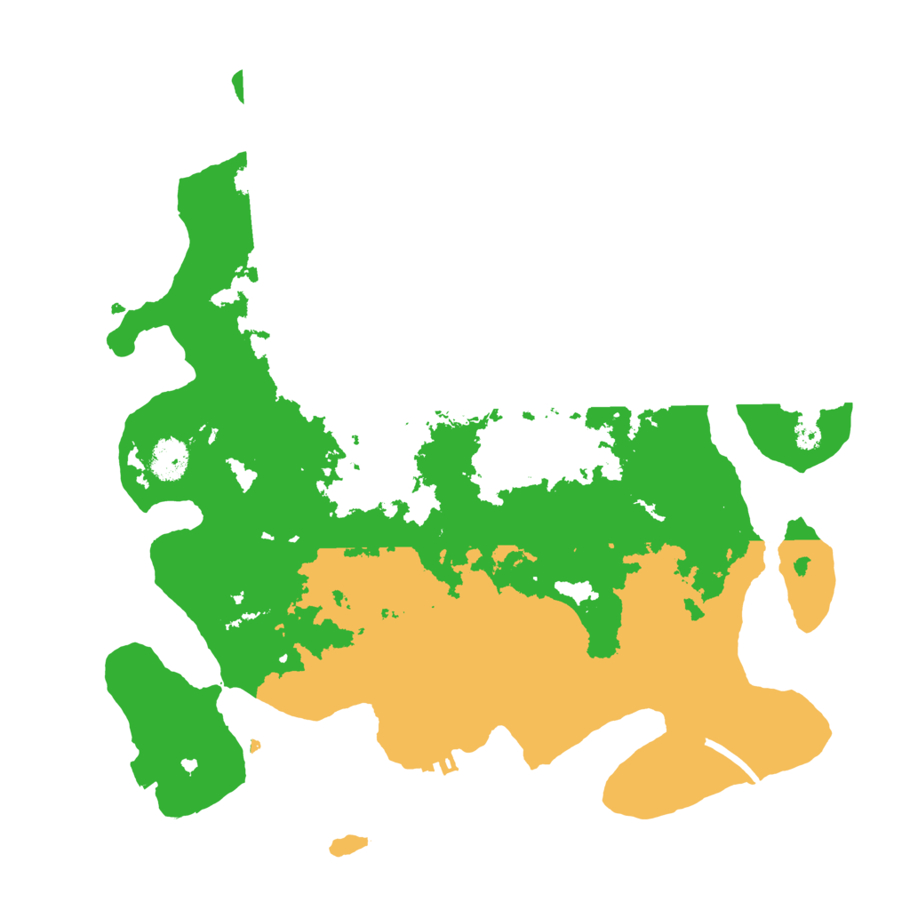 Biome Rust Map: Procedural Map, Size: 3500, Seed: 780598935