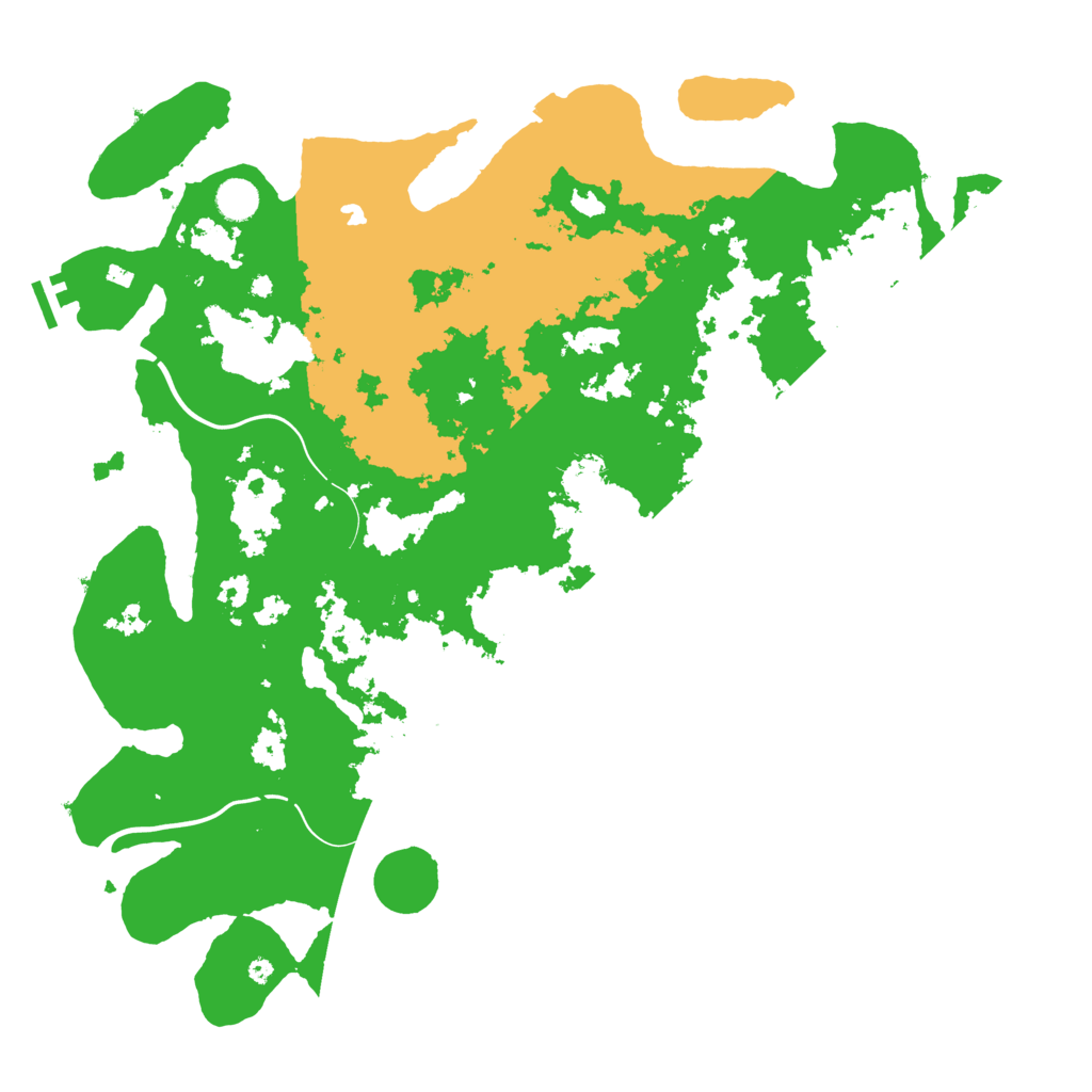 Biome Rust Map: Procedural Map, Size: 4500, Seed: 1414649270