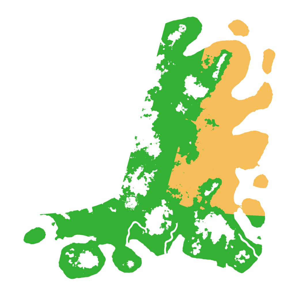 Biome Rust Map: Procedural Map, Size: 3850, Seed: 987836800