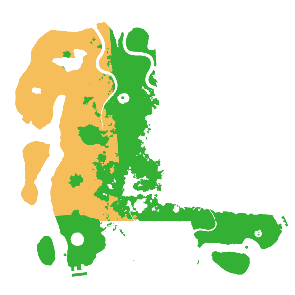 Biome Rust Map: Procedural Map, Size: 4000, Seed: 2544877