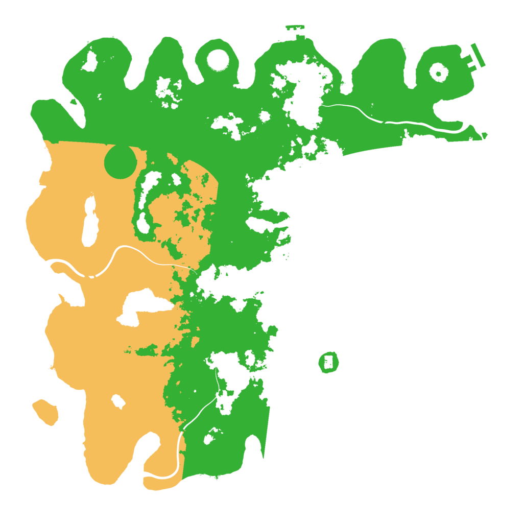 Biome Rust Map: Procedural Map, Size: 4250, Seed: 1046314606
