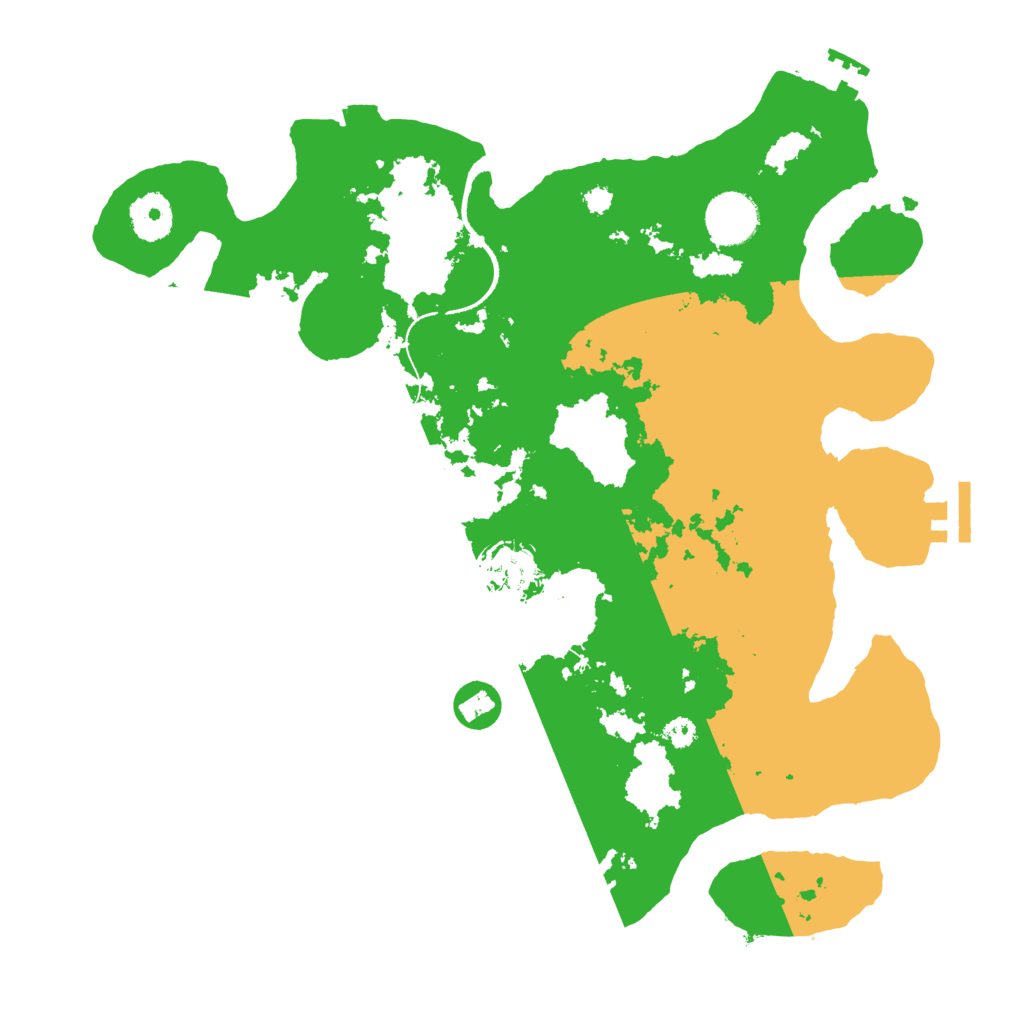 Biome Rust Map: Procedural Map, Size: 3400, Seed: 1466576135