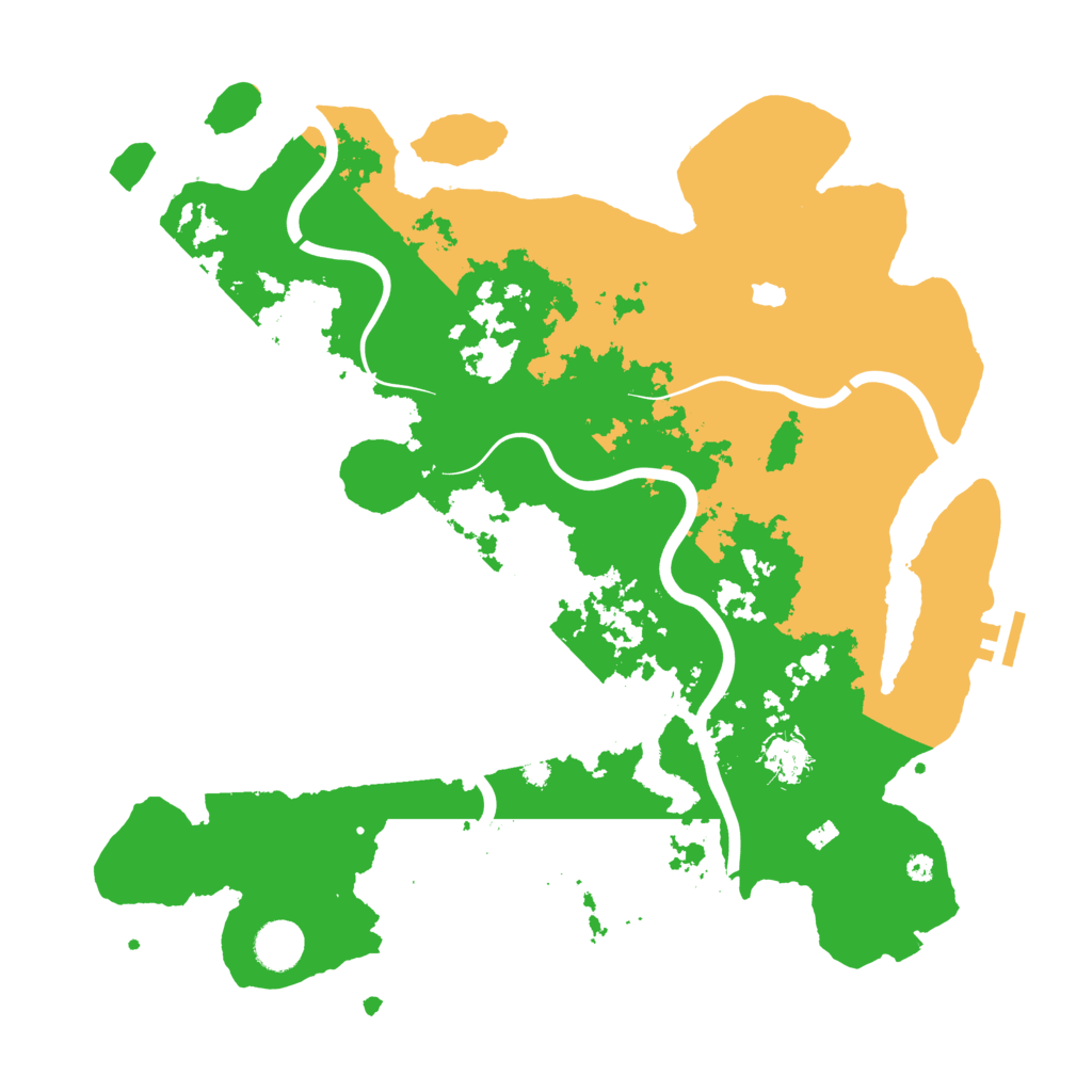 Biome Rust Map: Procedural Map, Size: 4000, Seed: 81173