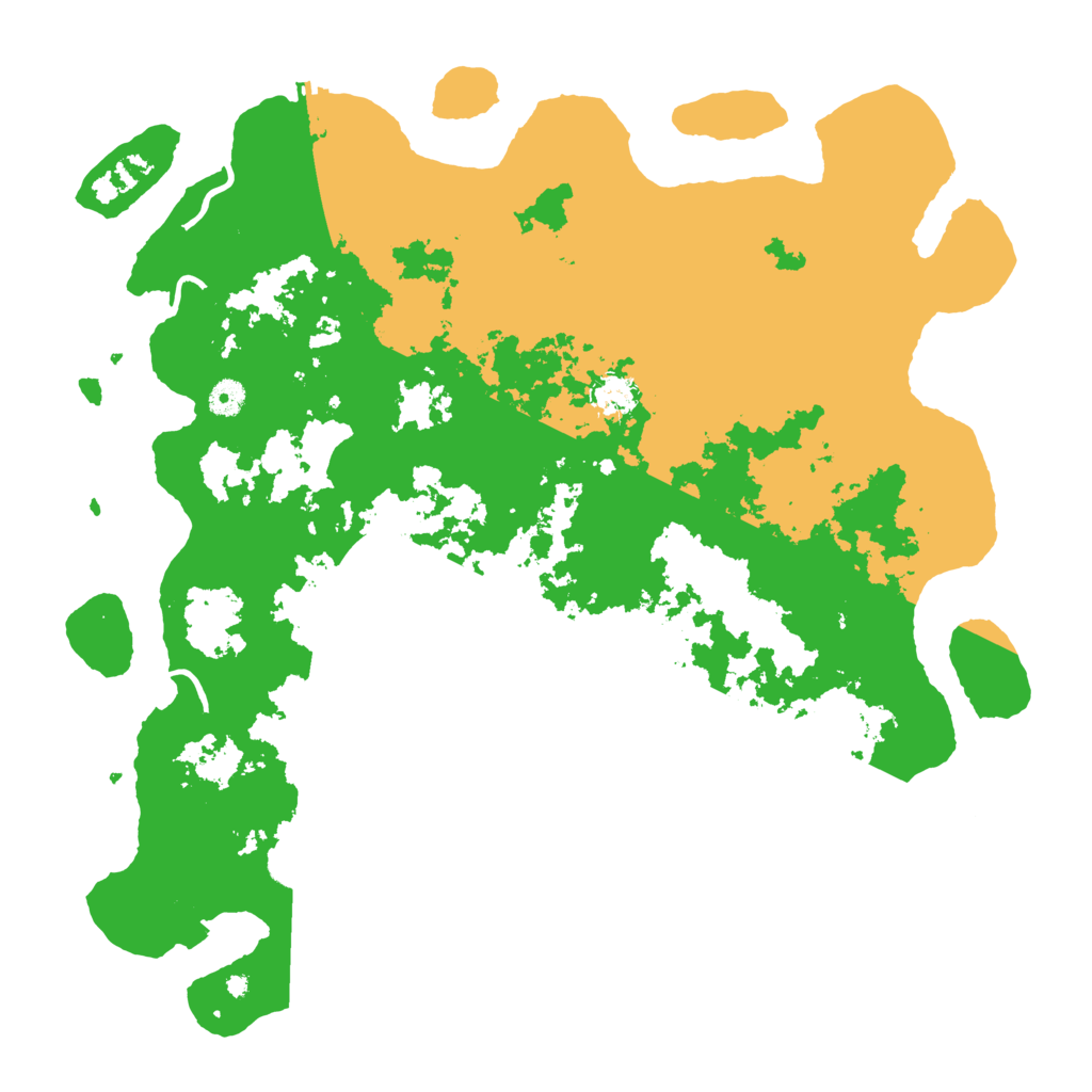 Biome Rust Map: Procedural Map, Size: 4500, Seed: 648731575