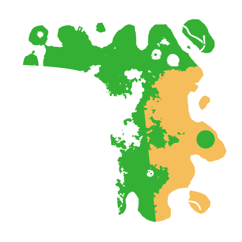 Biome Rust Map: Procedural Map, Size: 3500, Seed: 1832997599