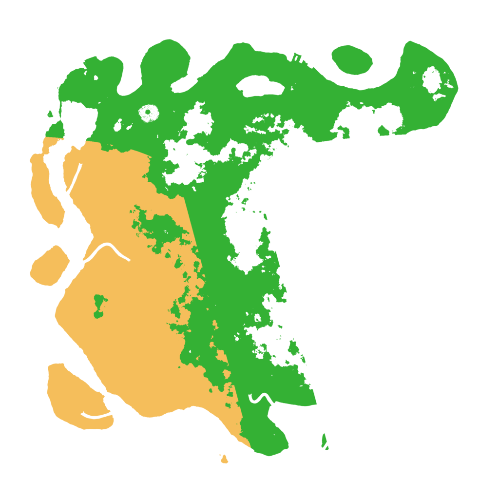 Biome Rust Map: Procedural Map, Size: 4000, Seed: 466366668